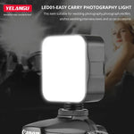 YELANGU LED01 49 LED Lampe vidéo pour appareil photo / caméscope, éclairage vidéo