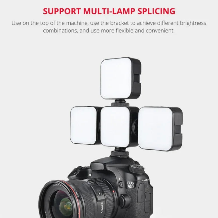 YELANGU LED01 49 LED Lampe vidéo pour appareil photo / caméscope, éclairage vidéo