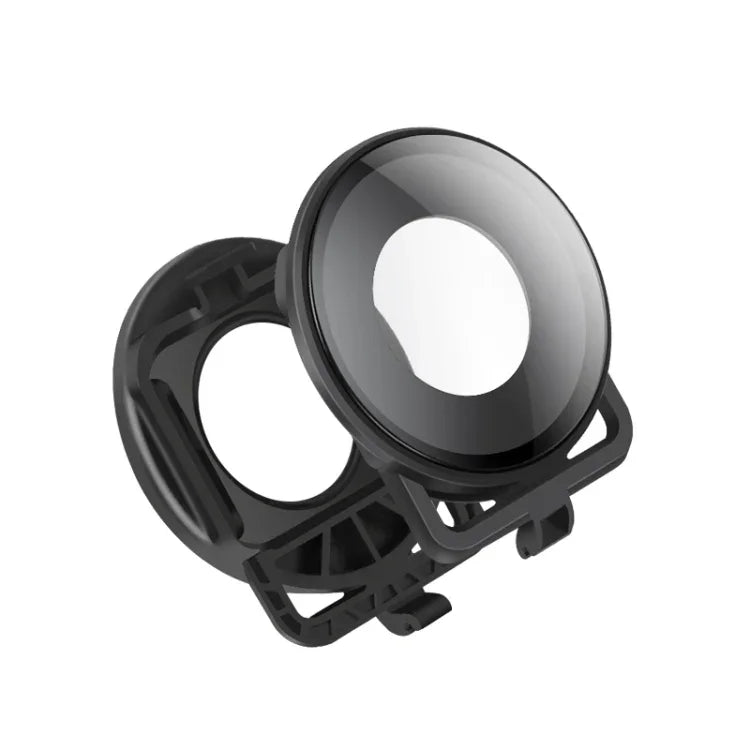 Protection d'objectif en verre trempé avec cadre pour appareil photo panoramique Insta360one R, compatible avec Insta360 One R