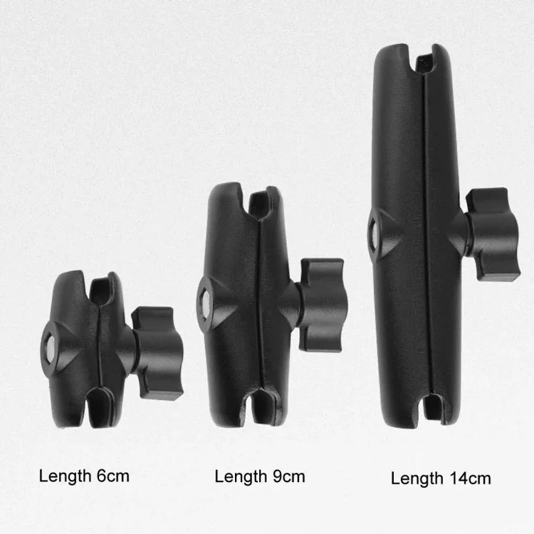 Support de fixation pour moto avec tige de connexion de 6 cm, compatible avec GoPro, Insta360, DJI et autres caméras d'action.