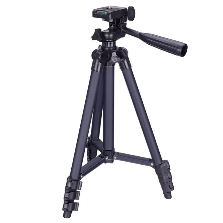 Trépied de diffusion en direct 3120, pieds pliables en 4 sections, support en alliage d'aluminium avec rotule tridimensionnelle en forme de U pour reflex numériques et appareils photo numériques, hauteur réglable : 34-103 cm, 3120 argent, 3120 noir