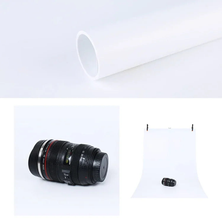 Kit de support de fond de studio photo en forme de T 70x200cm avec barres transversales et fonds en PVC noir/blanc 70x140cm, 70x200cm avec fonds