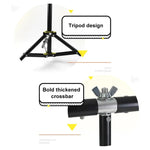 Support de fond de studio photo en forme de T, kit de barres transversales avec pinces, 100 x 200 cm (fond non inclus), 100 x 200 cm