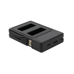Chargeur double batterie avec écran LCD et affichage de la capacité de charge pour GoPro HERO9 Black / HERO10 Black