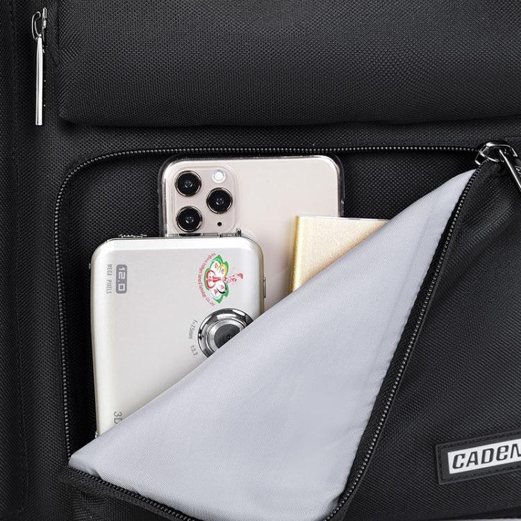 Sac photo CADEN D28 portable et multifonctionnel à bandoulière simple ou double avec sangle