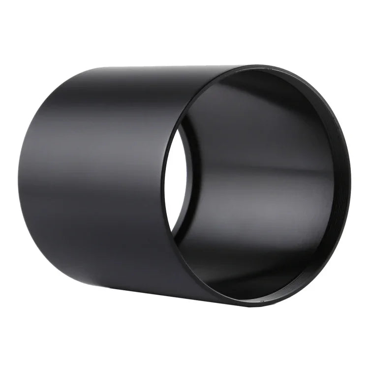 Pare-soleil tubulaire droit entièrement métallique, filetage 67 mm, pour téléobjectif moyen, 67 mm