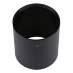 Pare-soleil tubulaire droit entièrement métallique, filetage 67 mm, pour téléobjectif moyen, 67 mm