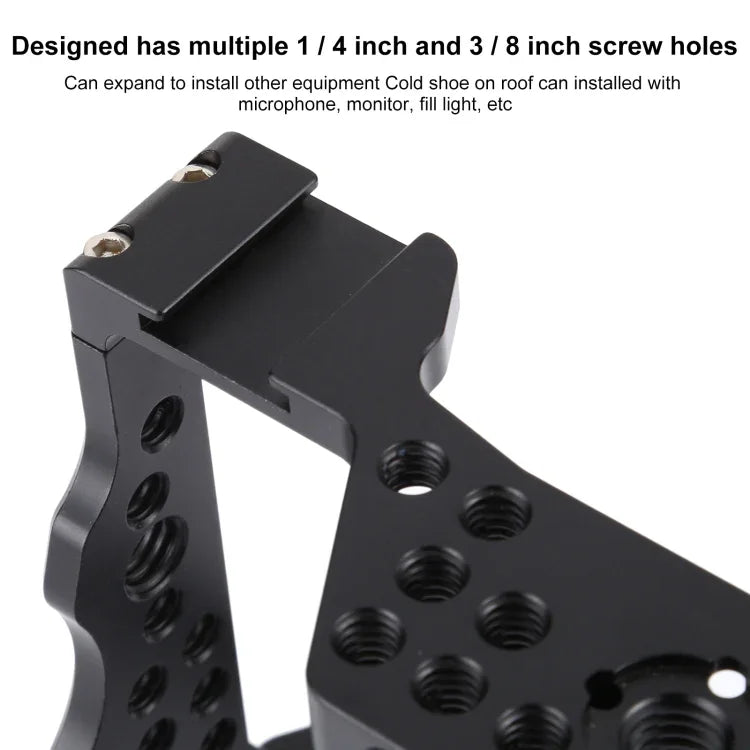 Cage stabilisatrice pour caméra vidéo Sony A7 III (A7M3) / A7R3 (A7R III), pour Sony A7 III