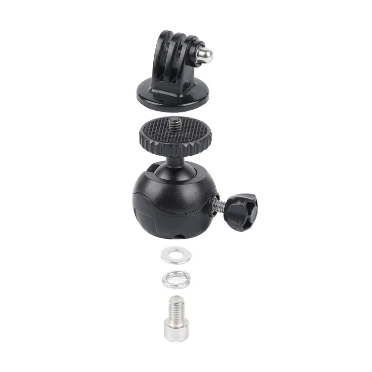 Support de fixation à ventouse pour voiture compatible avec GoPro Hero11 Black / HERO10 Black / HERO9 Black / HERO8 Black /7 /6 /5 /5 Session /4 Session /4 /3+ /3 /2 /1, Xiaoyi et autres caméras d'action. Modèle : ventouse simple.