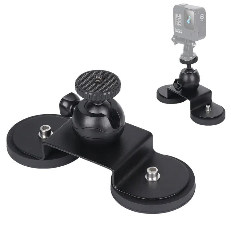 Support de fixation à ventouse pour voiture compatible avec GoPro Hero11 Black / HERO10 Black / HERO9 Black / HERO8 Black /7 /6 /5 /5 Session /4 Session /4 /3+ /3 /2 /1, Xiaoyi et autres caméras d'action. Taille : M.