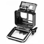 Boîtier étanche 50 m avec boucle, fixation basique et vis pour GoPro HERO10 Black / HERO9 Black.