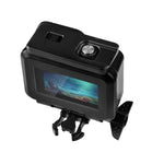 Boîtier étanche 50 m avec boucle, fixation basique et vis pour GoPro HERO10 Black / HERO9 Black.