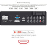 Moniteur de terrain SEETEC 4K215-9HSD-CO 1920x1080 21,5 pouces SDI / HDMI Full HD pour caméra de réalisation, 4K215-9HSD-CO
