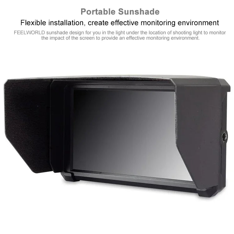 Moniteur de terrain FEELWORLD F6 1920x1080 5,5 pouces IPS HDMI 4K pour caméra, F6