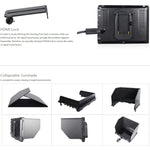 Moniteur de terrain ultra-mince pour caméra HD FEELWORLD FW759, écran IPS 7 pouces (1280 x 800), FW759