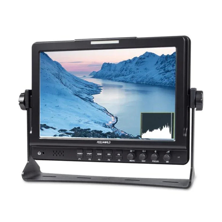 Moniteur de terrain pour caméra de réalisation FEELWORLD FW1018SPV1, écran IPS couleur HD LCD 10,1 pouces (1920 x 1200), FW1018SPV1