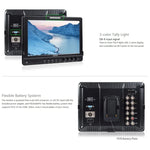 Moniteur de terrain pour caméra de réalisation FEELWORLD FW1018SPV1, écran IPS couleur HD LCD 10,1 pouces (1920 x 1200), FW1018SPV1