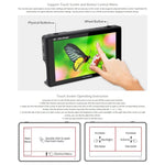 Moniteur de terrain FEELWORLD LUT6 1920x1080 2600 nits 6 pouces IPS HDMI 4K avec commandes tactiles, LUT6