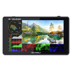 Moniteur de terrain FEELWORLD LUT6 1920x1080 2600 nits 6 pouces IPS HDMI 4K avec commandes tactiles, LUT6