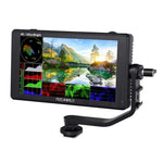 Moniteur de terrain FEELWORLD LUT6 1920x1080 2600 nits 6 pouces IPS HDMI 4K avec commandes tactiles, LUT6