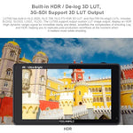 Moniteur de terrain FEELWORLD LUT6S 1920x1080 2600 nits 6 pouces IPS Écran tactile HDMI 4K SDI HDI, LUT6S