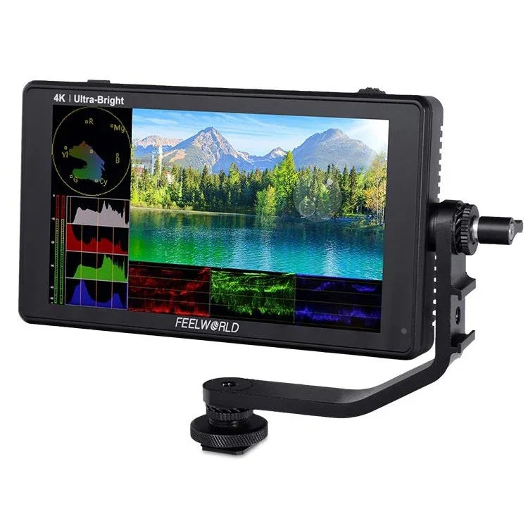 Moniteur de terrain FEELWORLD LUT6S 1920x1080 2600 nits 6 pouces IPS Écran tactile HDMI 4K SDI HDI, LUT6S