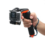 Déclencheur + poignée flottante, bâton de plongée avec dragonne anti-perte réglable, vis et clé pour GoPro HERO7/6 Black/5 Black, déclencheur