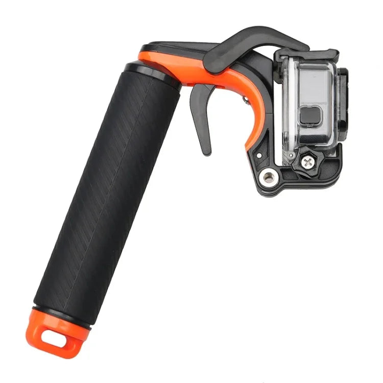 Déclencheur + poignée flottante, bâton de plongée avec dragonne anti-perte réglable, vis et clé pour GoPro HERO7/6 Black/5 Black, déclencheur