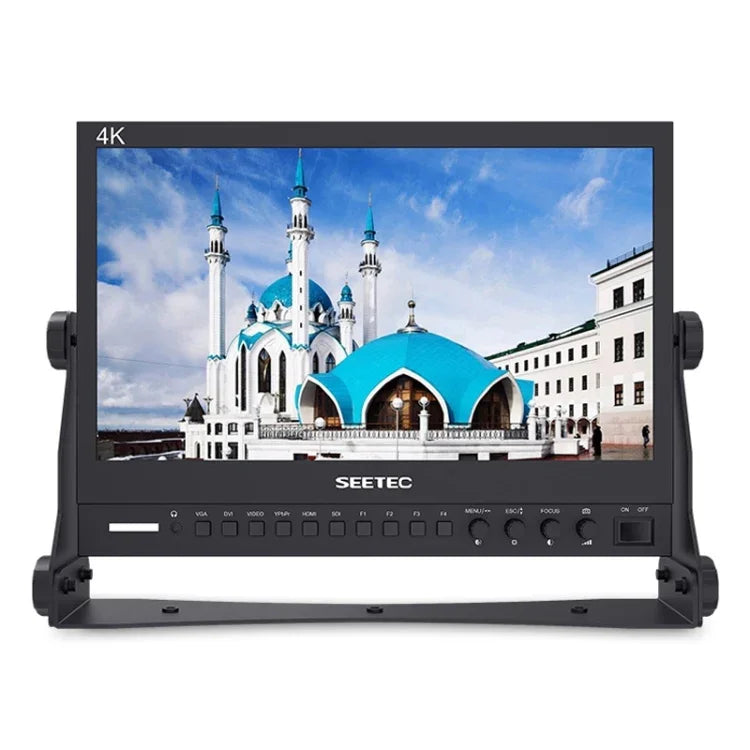Moniteur de terrain SEETEC P133-9HSD 1920x1080 13,3 pouces Full HD de qualité broadcast pour caméras de cinéma et de médias, P133-9HSD