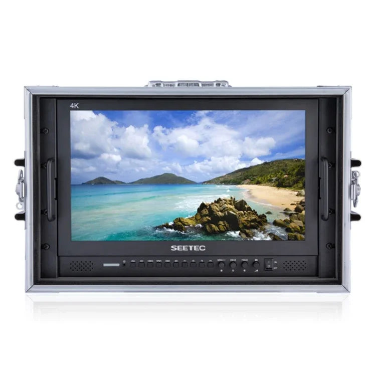 Moniteur de terrain professionnel SEETEC P173-9HSD-CO 1920x1080 17,3 pouces SDI / HDMI 4K de qualité broadcast pour caméra de photographie, P173-9HSD-CO