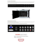 Moniteur de terrain professionnel SEETEC P173-9HSD-CO 1920x1080 17,3 pouces SDI / HDMI 4K de qualité broadcast pour caméra de photographie, P173-9HSD-CO