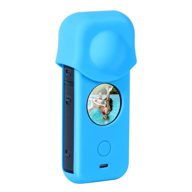 Étui de protection intégral en silicone anti-poussière pour Insta360 ONE X2, 1