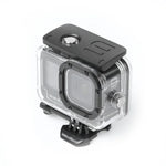 Boîtier de protection antichoc et anti-poussière avec orifice de chargement, boucle et fixation de base (vis incluses) pour GoPro HERO10 Black / HERO9 Black