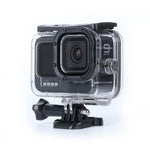 Boîtier de protection antichoc et anti-poussière avec orifice de chargement, boucle et fixation de base (vis incluses) pour GoPro HERO10 Black / HERO9 Black