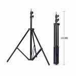 TRIOPO Oubao 1,9 m trépied en métal pour lampe de studio portable, hauteur 1,9 m