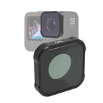 Filtre CPL série JSR KB pour GoPro HERO13 Black /12 Black /11 Black /10 Black /9 Black, CPL