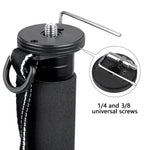 BEXIN MAS325 Support monopode portable en alliage d'aluminium pour appareil photo reflex numérique, idéal pour les voyages et les activités de plein air.