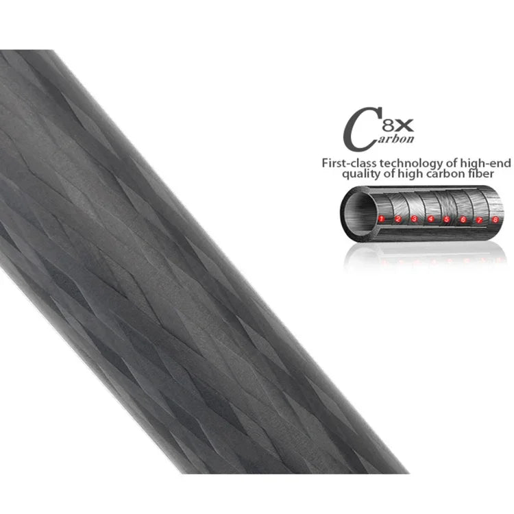BEXIN P306C Support monopode portable en fibre de carbone pour appareil photo reflex numérique, idéal pour les voyages et les activités de plein air.