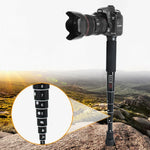 BEXIN P308D Support monopode portable en alliage d'aluminium pour appareil photo reflex numérique, idéal pour les voyages et les activités de plein air.