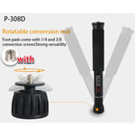 BEXIN P308D Support monopode portable en alliage d'aluminium pour appareil photo reflex numérique, idéal pour les voyages et les activités de plein air.