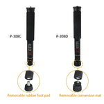 BEXIN P308D Support monopode portable en alliage d'aluminium pour appareil photo reflex numérique, idéal pour les voyages et les activités de plein air.