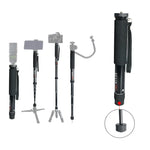 BEXIN P308 Support monopode portable en alliage d'aluminium pour appareil photo reflex numérique, idéal pour les voyages et les activités de plein air.