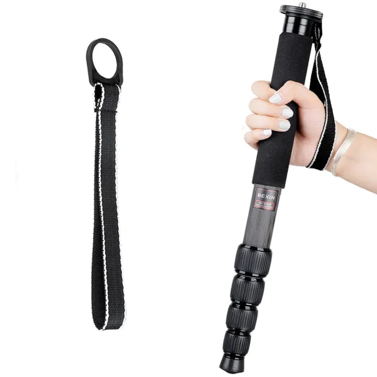 BEXIN MCS285 Support monopode portable en fibre de carbone pour appareil photo reflex numérique, idéal pour les voyages et les activités de plein air.