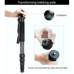 BEXIN MCS285 Support monopode portable en fibre de carbone pour appareil photo reflex numérique, idéal pour les voyages et les activités de plein air.