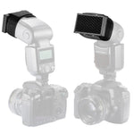 Couvre-peigne universel pour flash, dimensions : 4,7 cm x 8 cm