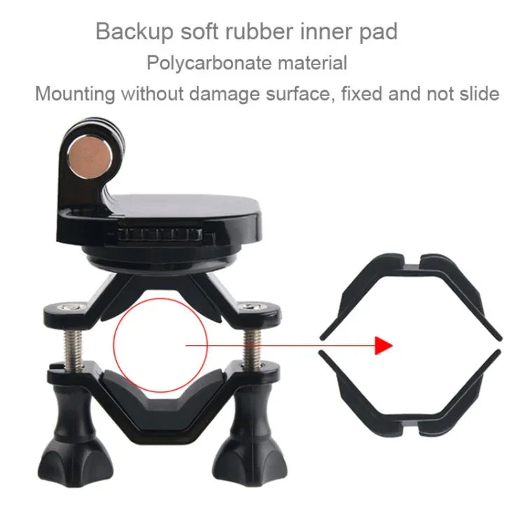 Support de guidon GP433 pour vélo et moto, compatible avec GoPro, Insta360, DJI et autres caméras d'action, GP433