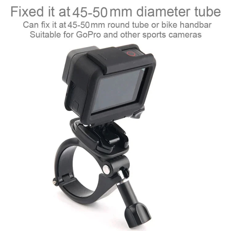 Support de fixation pour guidon de vélo/moto de grande taille GP434, compatible avec GoPro, Insta360, DJI et autres caméras d'action, GP434