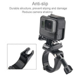 Support de fixation pour guidon de vélo/moto de grande taille GP434, compatible avec GoPro, Insta360, DJI et autres caméras d'action, GP434