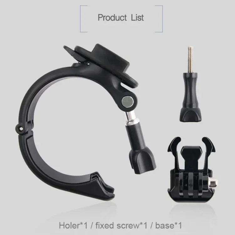 Support de fixation pour guidon de vélo/moto de grande taille GP434, compatible avec GoPro, Insta360, DJI et autres caméras d'action, GP434