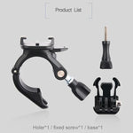 Support de fixation pour guidon de vélo/moto de petite taille GP435, compatible avec GoPro, Insta360, DJI et autres caméras d'action, GP435